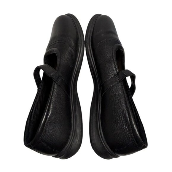 Footsmart Margaret Mary Jane Shoes Comfort Black Leather Womens Size 12 - Picture 4 of 6